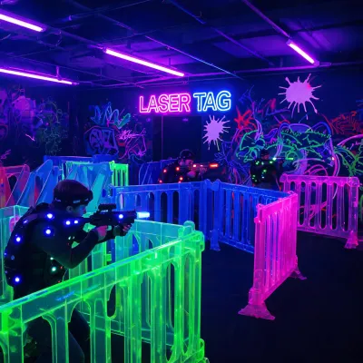 laser tag arena